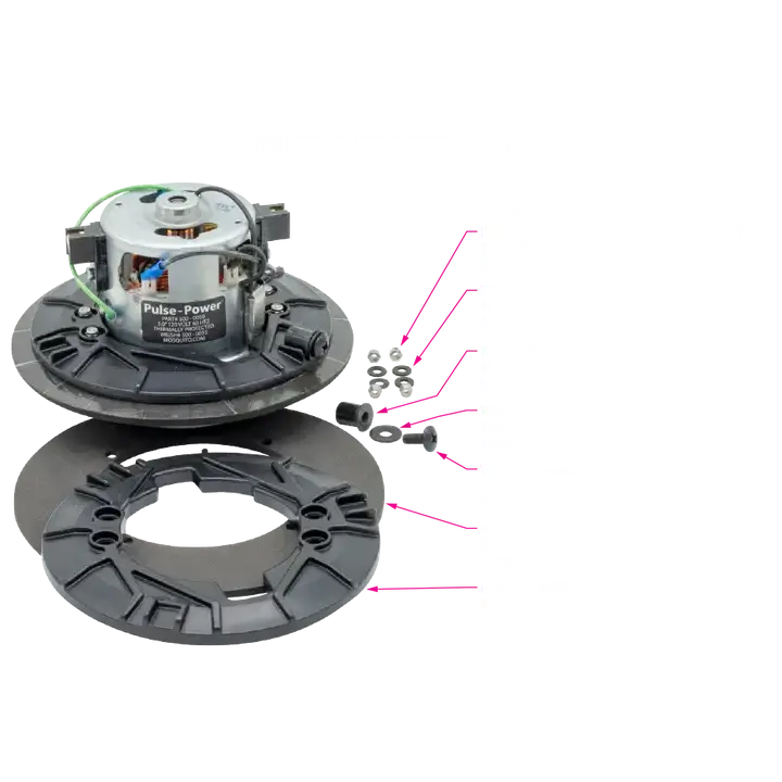 Mosquito Pulse Power Motor Assembly (Carbon-Lite) mosquito-USA - 501-0050