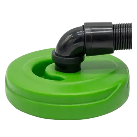 Mosquito Backpack Vacuum Lid w/ Hose & Cuff (90 Degree Elbow - Slip Fit) mosquito-USA - 701-BP6L-9SF